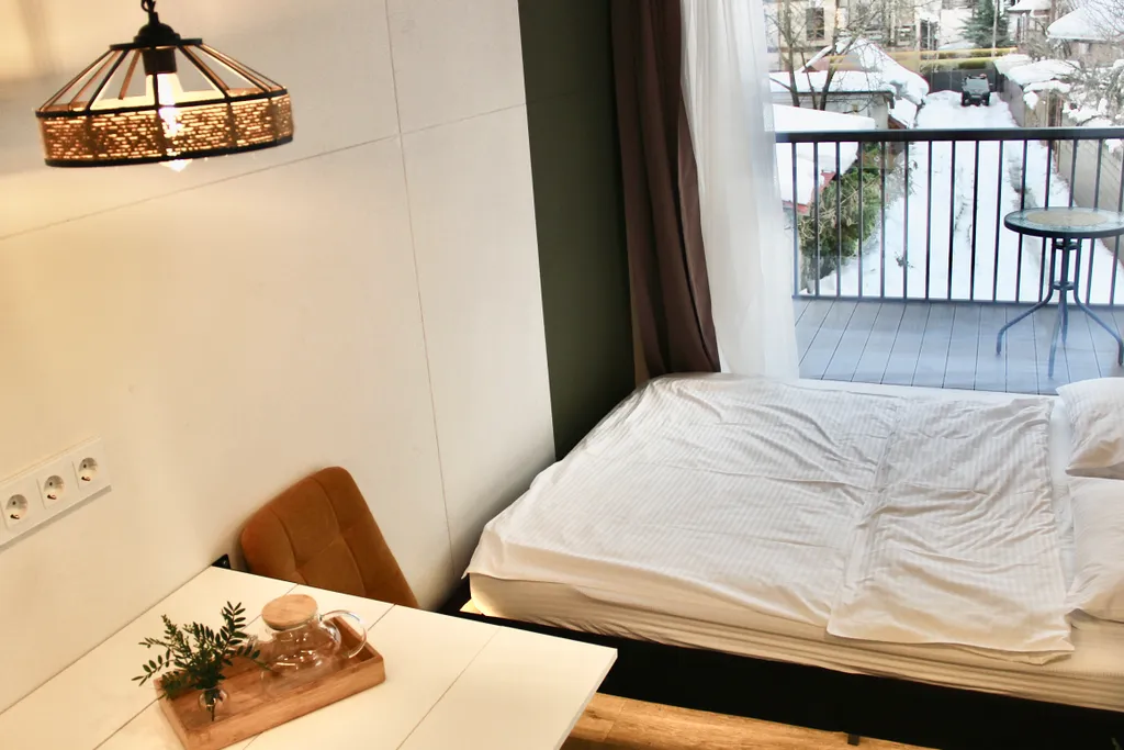 Уютный домик-студия с видом на горы