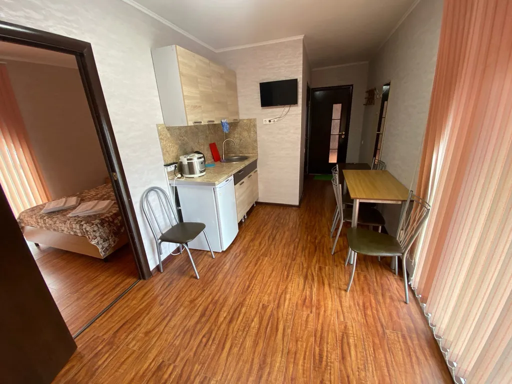 Квартира Квартира Двухкомнатный люкс double с мини-кухней — Анапа