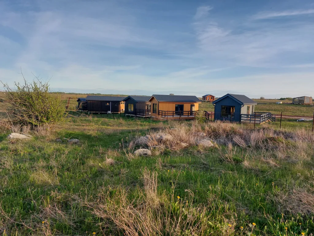 Двухместный дом с террасой