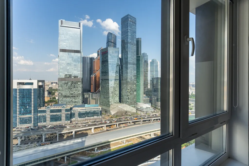 Квартира Квартира Aпaртaмeнт комфоpт клаcсa c видом из окон на Moscow City — Москва