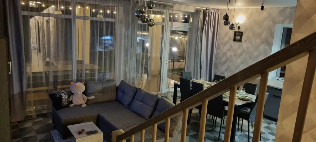 Дом Мечта на берегу на озере с собственным пляжем и сауной в доме