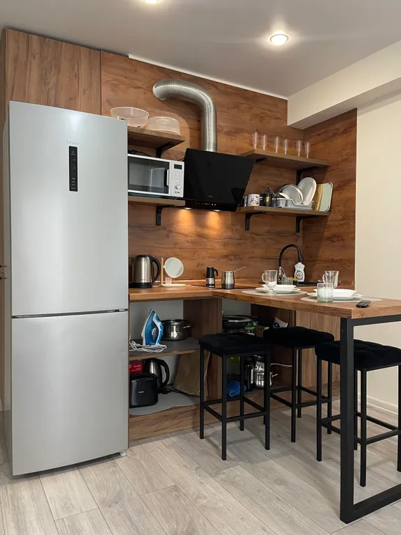 Уютная студия для четырёх гостей