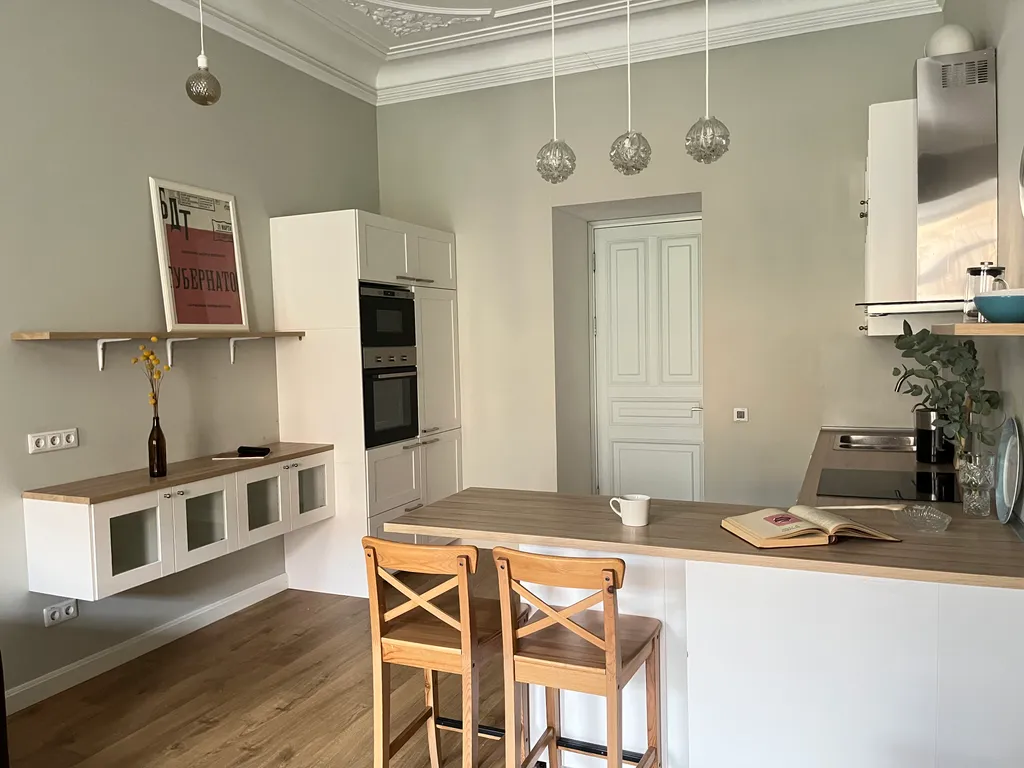 Квартира с двумя спальнями в доме-памятнике архитектуры