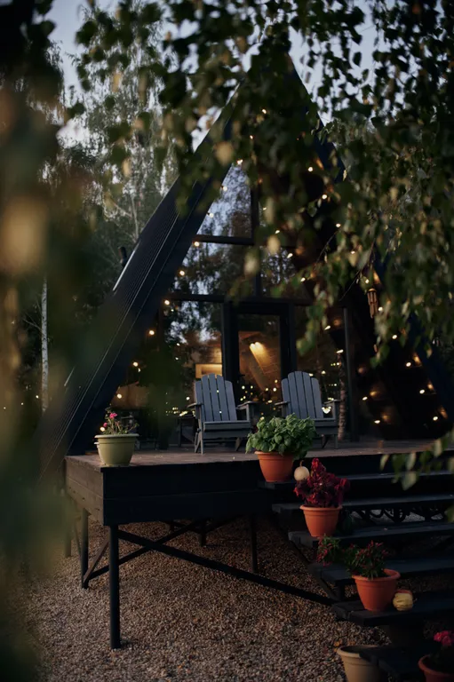 Шале в Беловежской Пуще Forest Soul Aframe