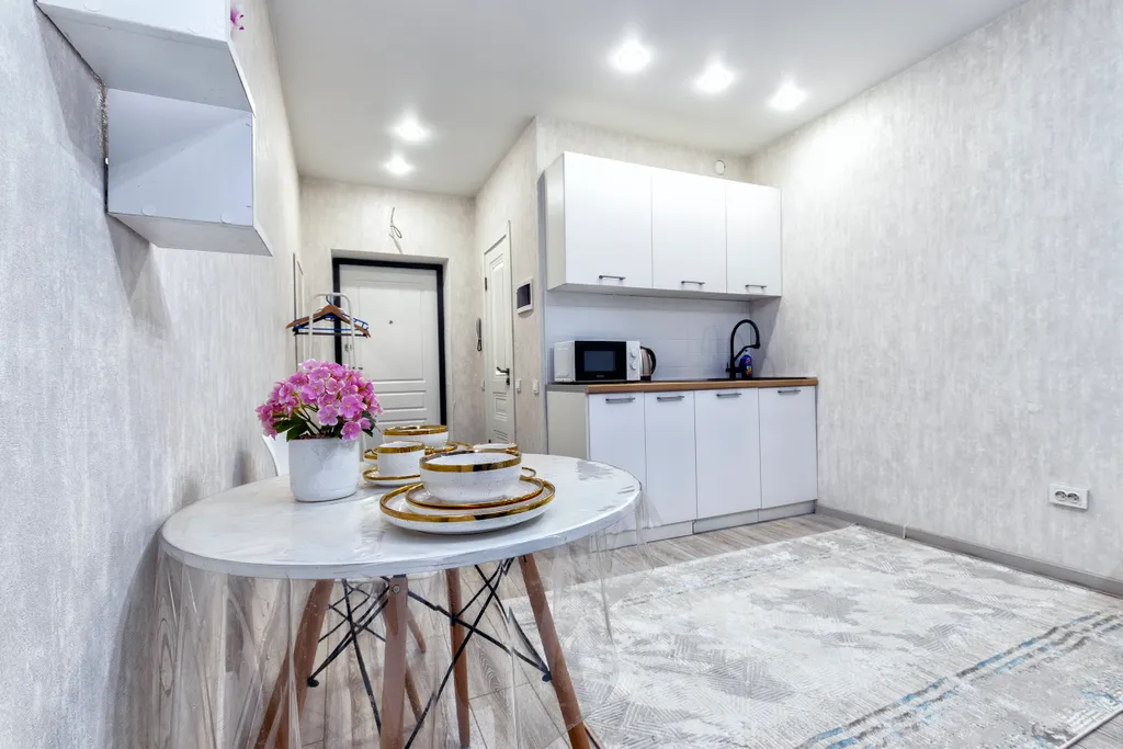 Светлая и современная 1-комнатная квартира