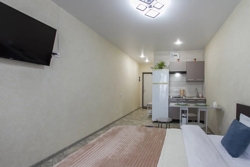 Новая уютная квартира-студия заселение бесконтактное