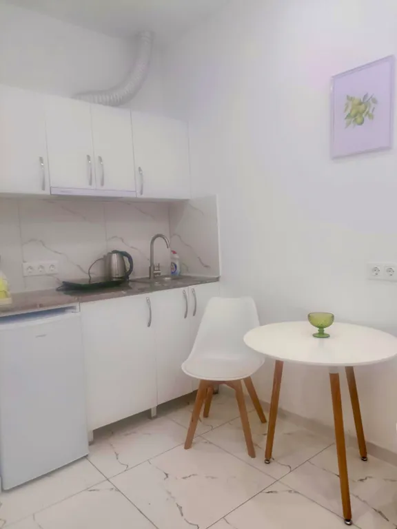 Лимонная видовая студия в 50 метров от моря