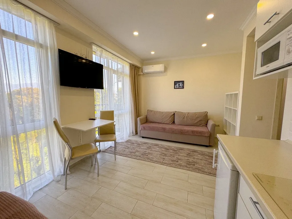 Квартира Квартира Студия с видом на горы и парк Южных культур — Сириус