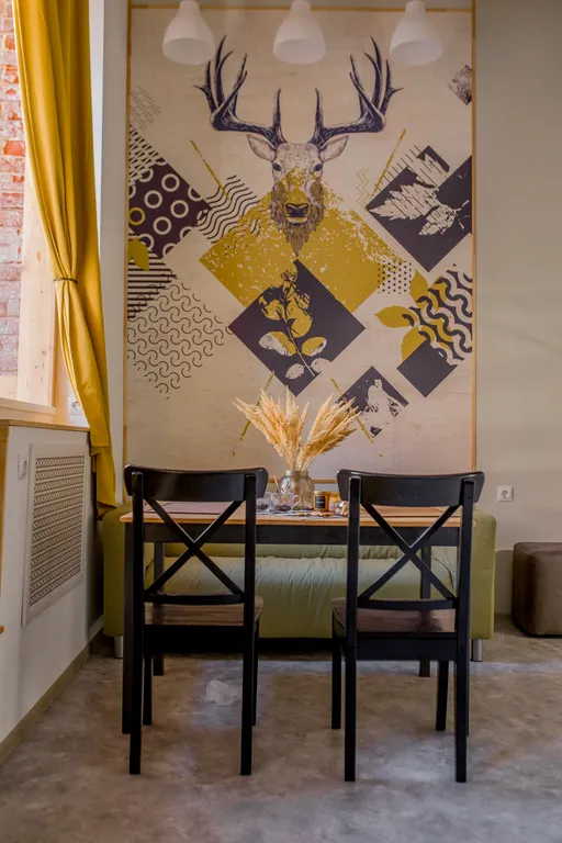 Двухуровневый лофт в самом центре города