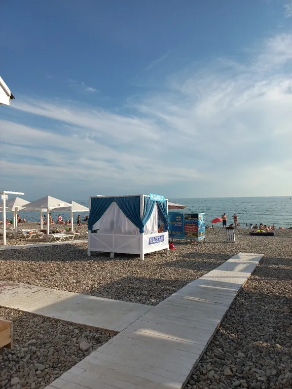 Просторная квартира на море