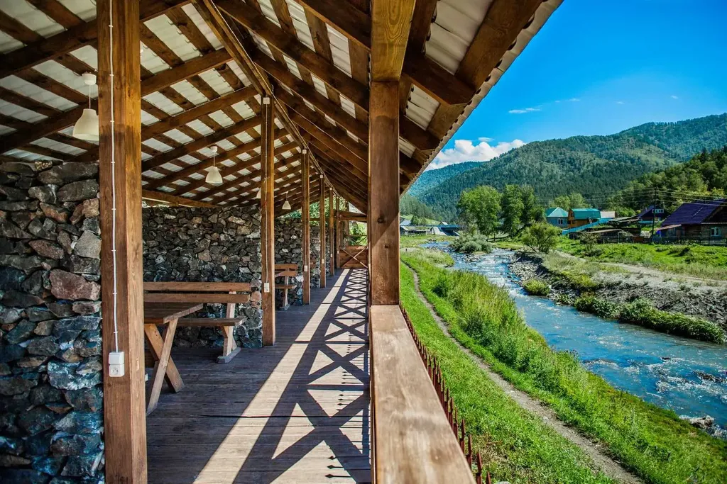 Уютный Дом на Алтае с видом на горы