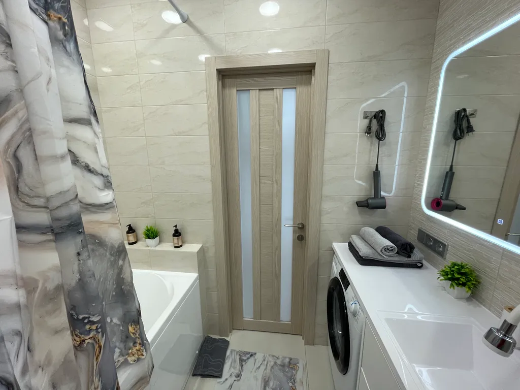 Апартаменты «Sea- Lounge», вид на Тихий океан, лес, горы и город