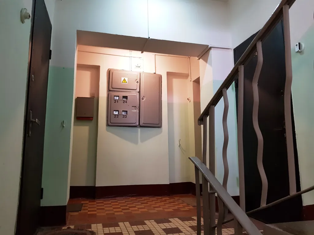Квартира Квартира Одноместный теплый номер студия у метро Октябрьское Поле — Москва
