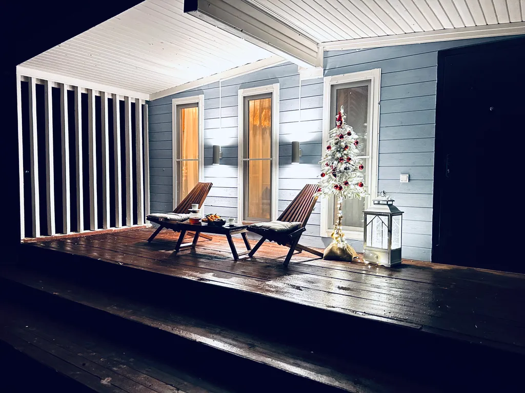 Африканский бунгало с банным чаном