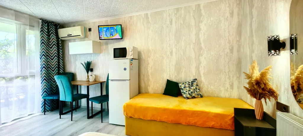 Уютная студия с терассой, отоплением, парковкой