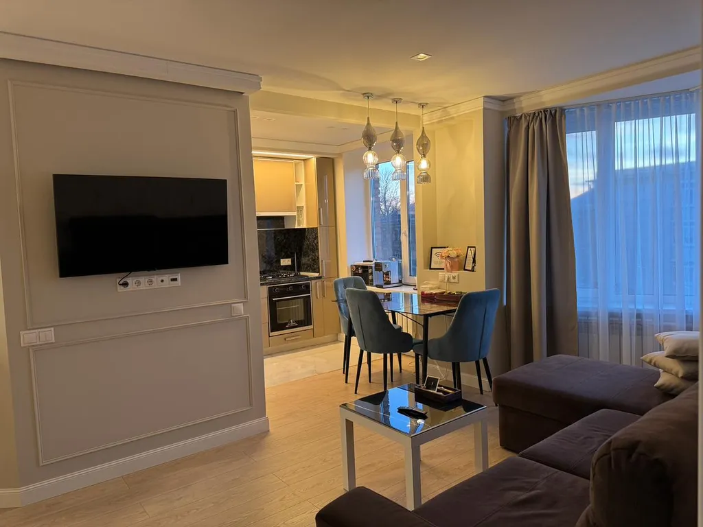 Квартира Новая квартира с дизайнерский ремонтом близко к центру города — Кронштадт