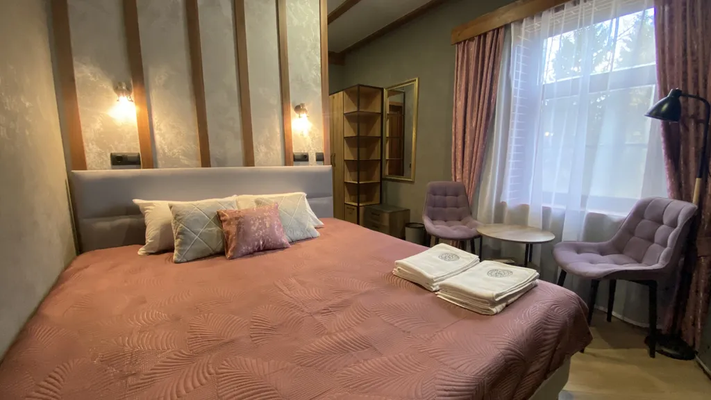 Уютный апартамент с двуспальной кроватью