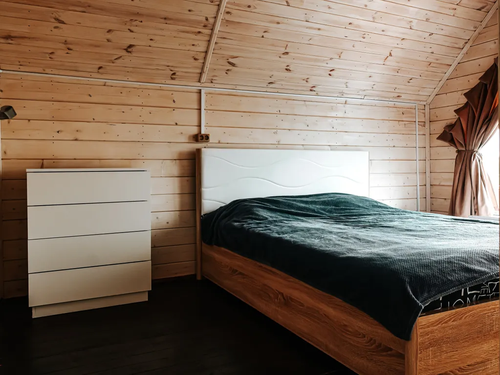 Барнхаус с баней и банным чаном