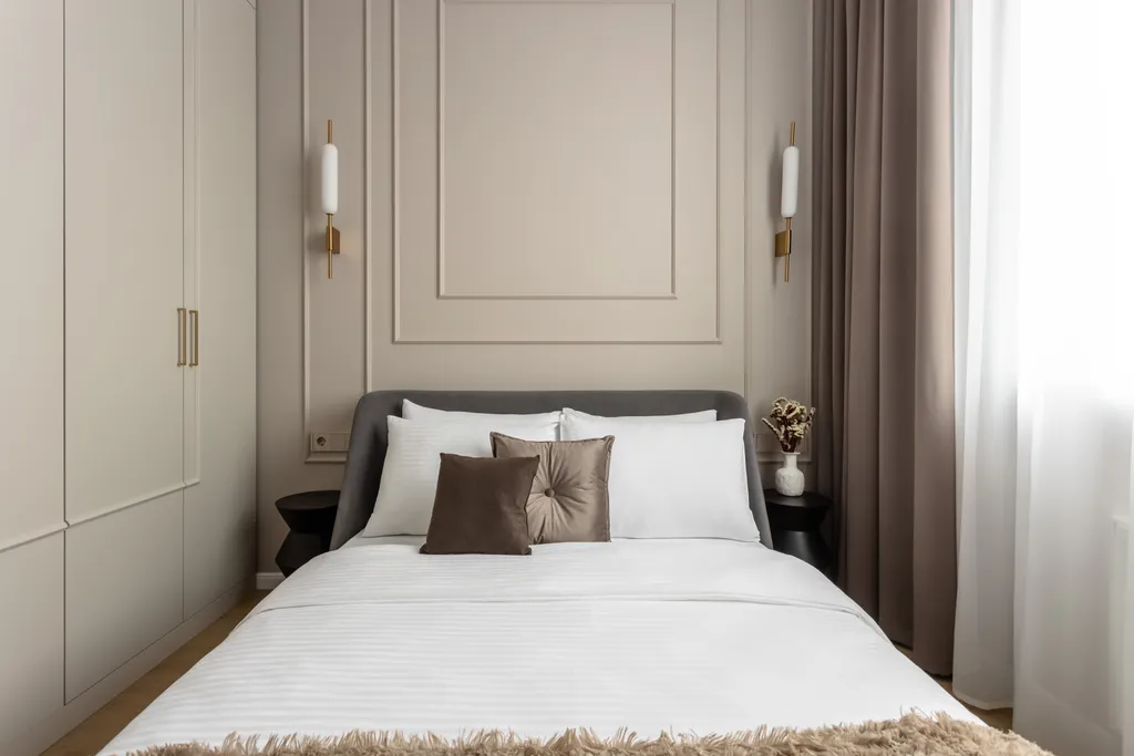 Квартира АПАРТАМЕНТЫ ДВУХКОМНАТНЫЕ 'БРАУН ФЛЭТПОРТ', для 4 гостей — Москва