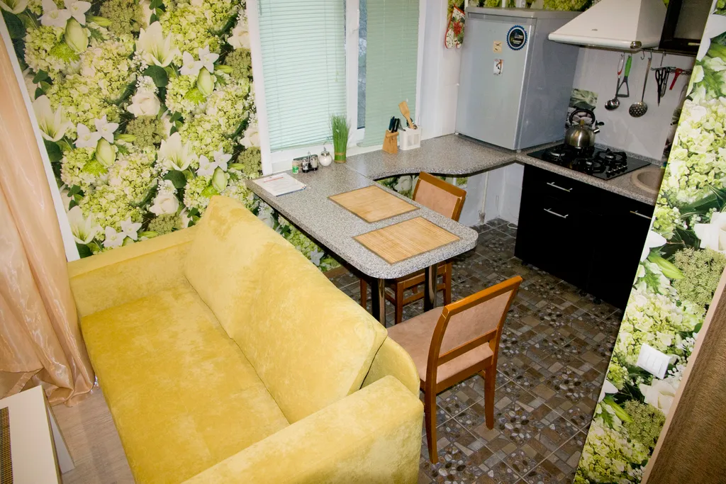 Солнечная студия с теплыми полами