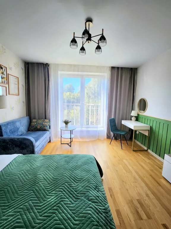 Атмосфера уюта с видом на парк