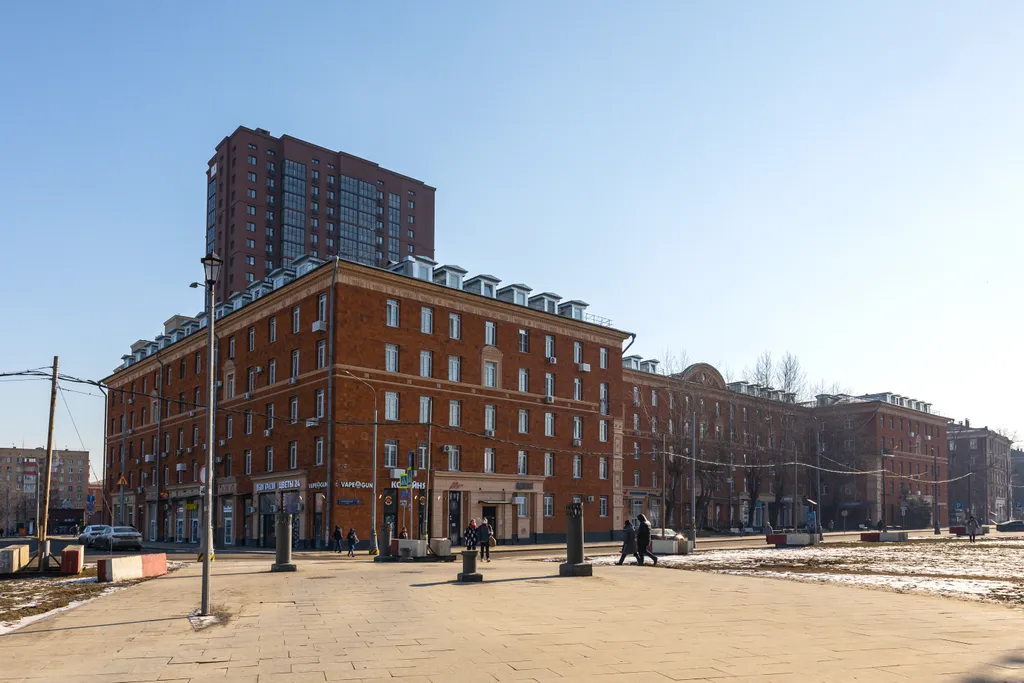 Квартира Квартира Студия у метро Окружная 2 минуты пешком от метро — Москва