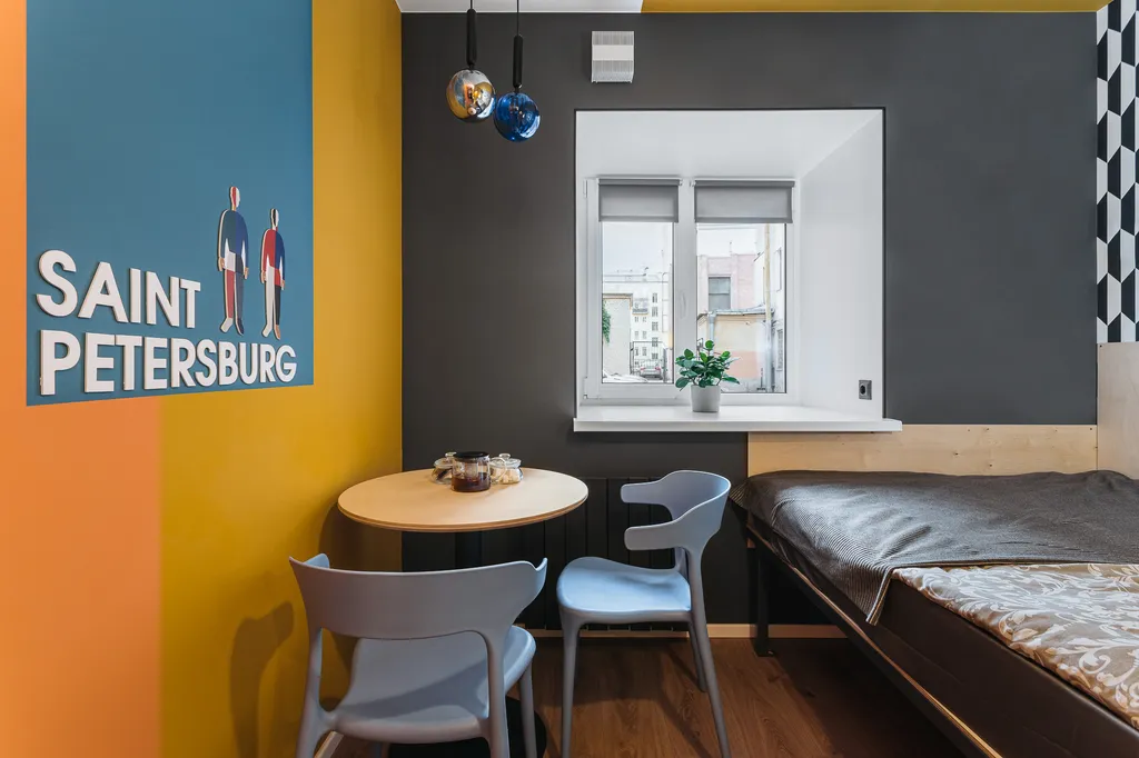 Квартира Квартира Смарт-студия у метро Лиговский проспект — Санкт-Петербург