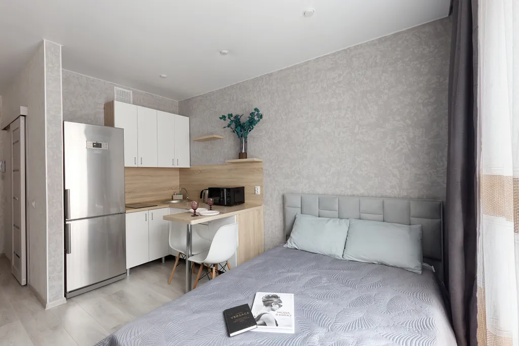 Комфортная, светлая студия на сутки в современном ЖК