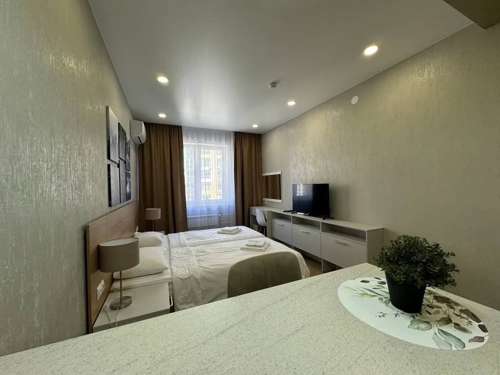 Квартира Квартира Комфортная студия с видом на Енисей — Красноярск