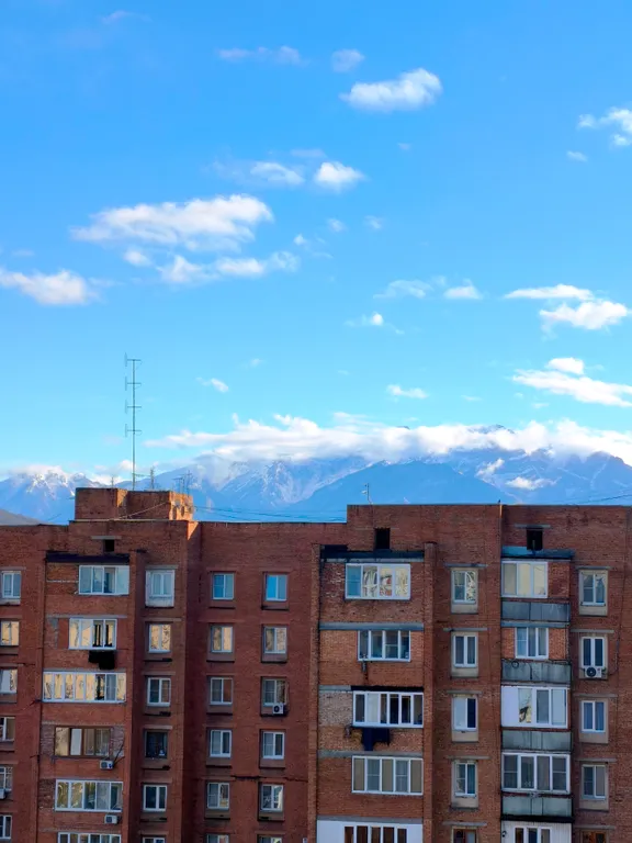 Квартира с видом на горы