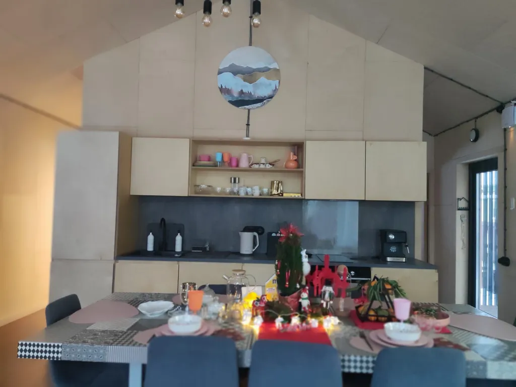 Барнхаус с панорамными окнами Хаус Гринвуд