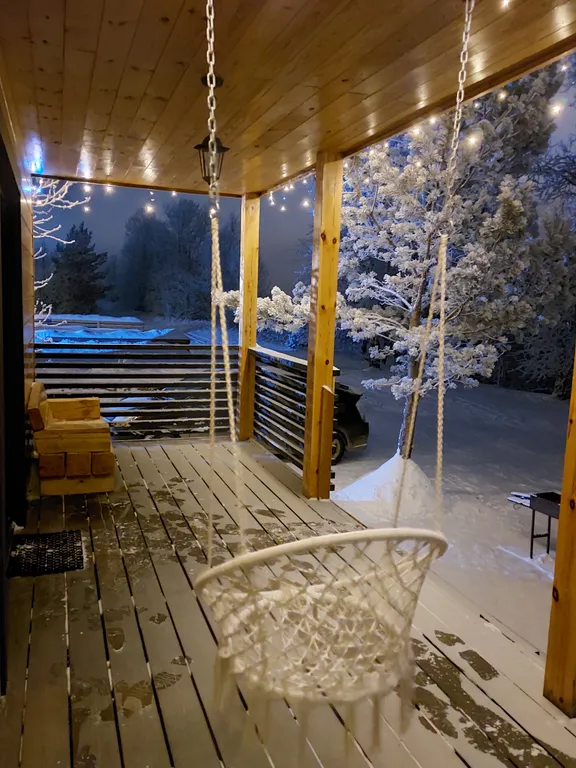 Уютный домик с сауной и мангалом на берегу Ангары