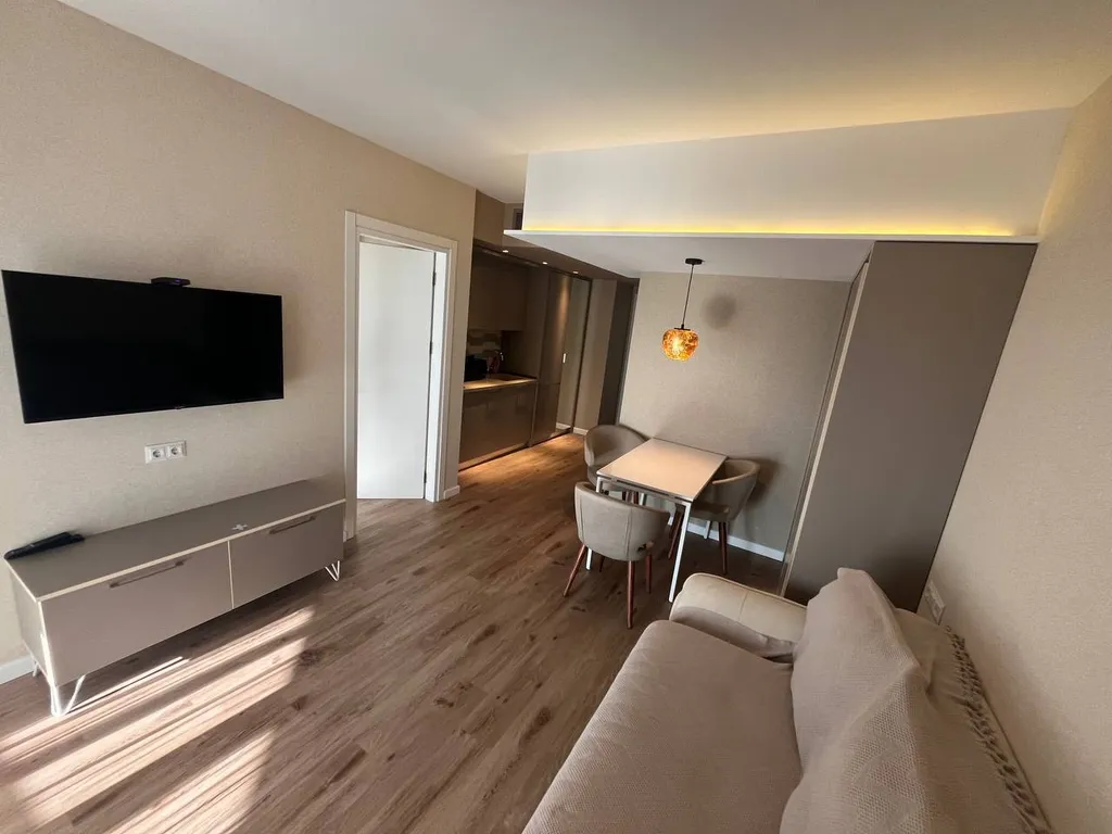 Апартаменты с видом на первой линии моря в Апарт-отеле