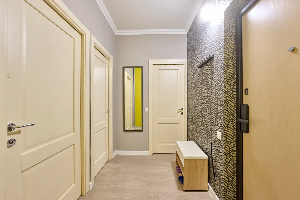 Евродвушка с балконом на 19 этаже вместительность на 6 человек