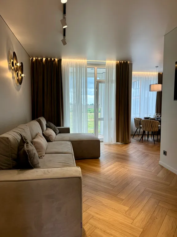 Квартира Стильная двухкомнатная квартира в 10 минутах от моря — Зеленоградск