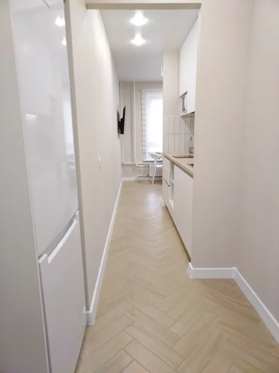 Уютная студия в новом доме с современным ремонтом