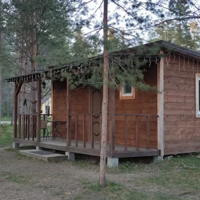 Коттедж Уютный домик в лесу №1 с двухъярусной кроватью — Кутузовское