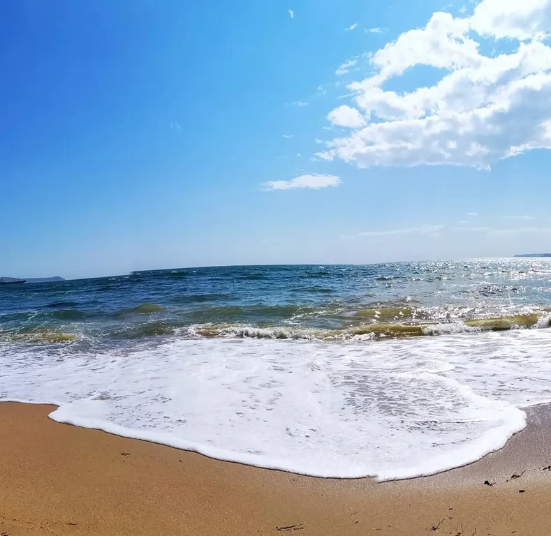 Современная квартира вблизи моря