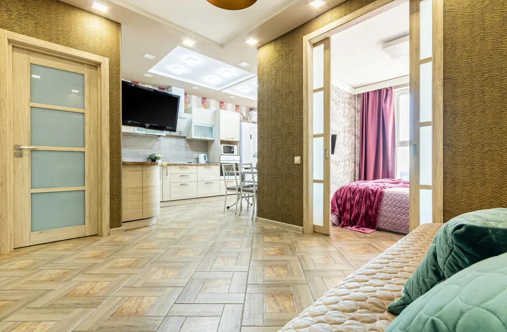 Квартира Квартира с потрясающим панорамным видом на город на 21 этаже — Краснодар