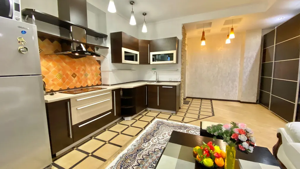 Стильная 1-комнатная квартира в японском стиле ЖК Керемет