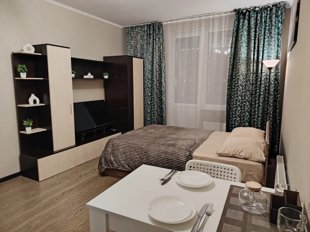 Квартира Апартаменты Двухместные Sutki Rent у Метро Ладожская — Санкт-Петербург