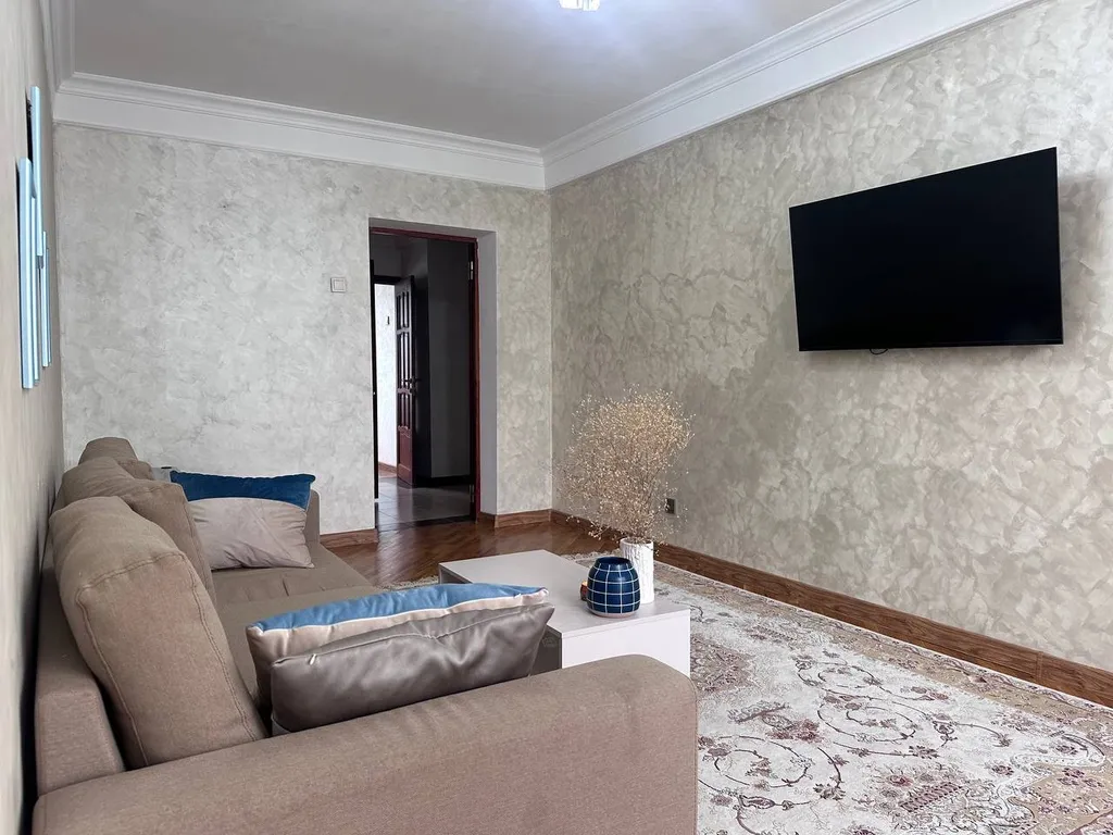 Квартира Просторная трёхкомнатная квартира в центре Махачкалы — Махачкала
