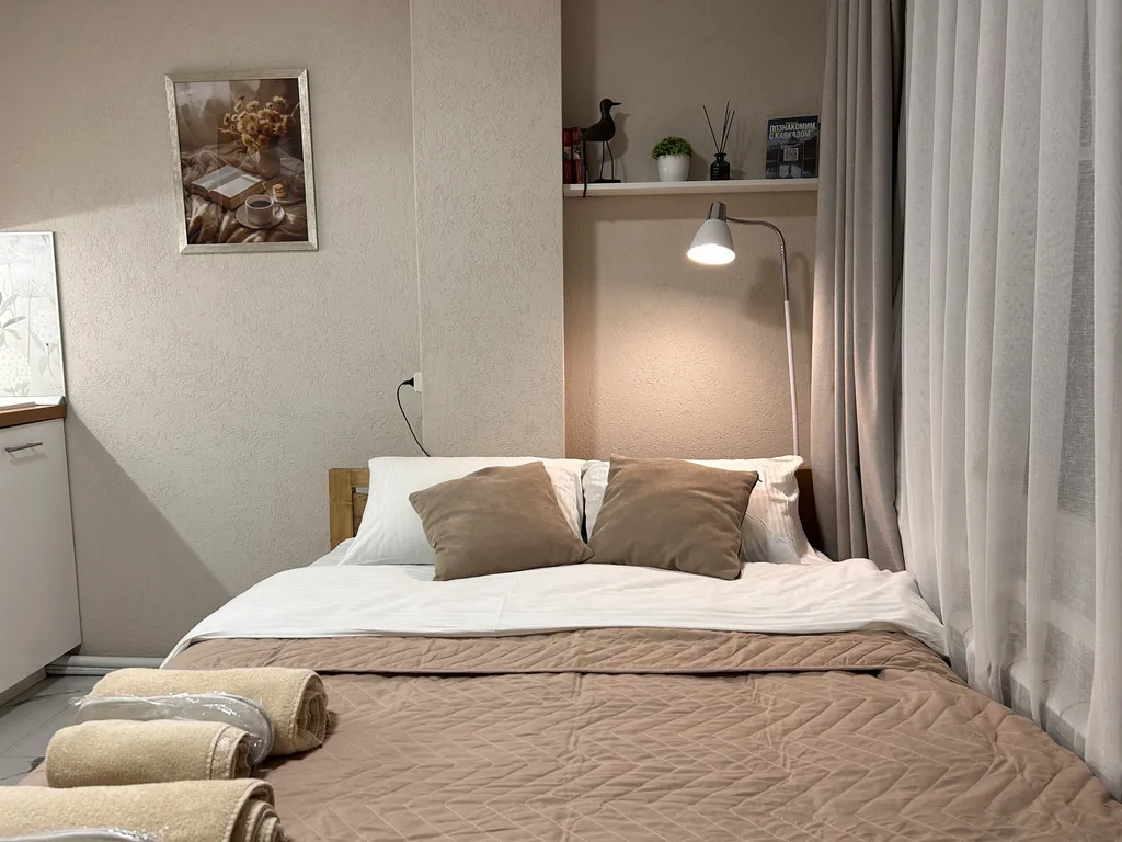 Уютная студия для двоих — всё для вашего комфорта!