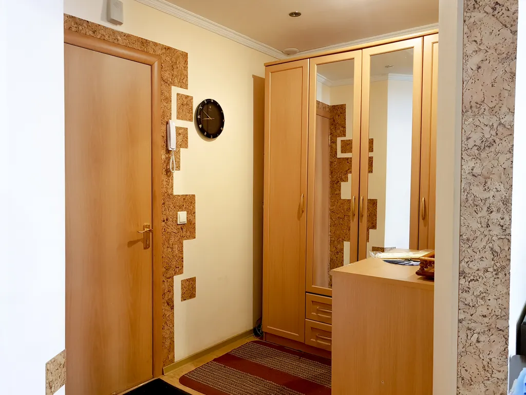 Уютная и солнечная однокомнатная квартира с красивым видом из окна