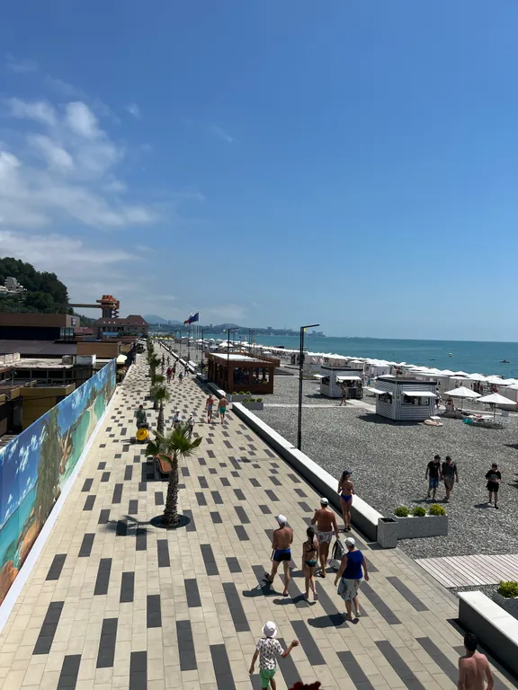 Апартамент с видом на море