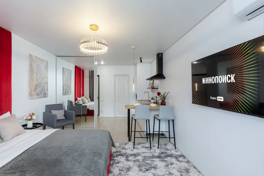 Квартира Апартаменты RentPlaza c дизайн ремонтом — Самара