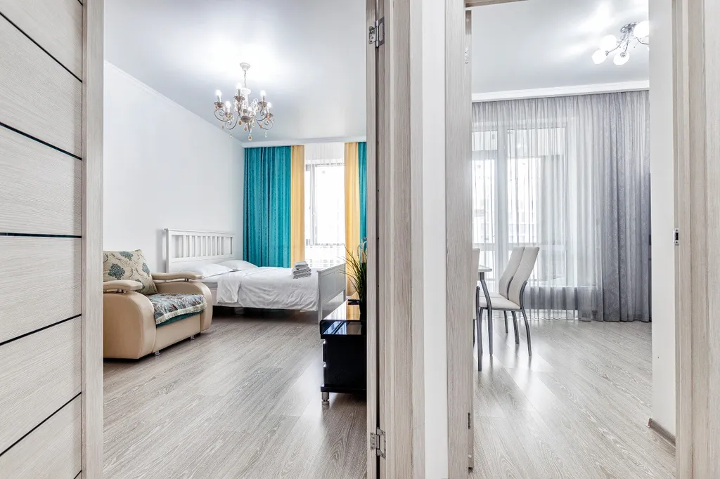 Апартаменты с видом на достопримечательность