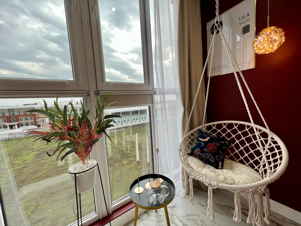 Дизайнерская квартира с панорамной лоджией