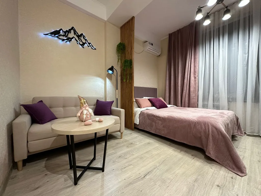 Квартира Уютная тёплая студия с видом на горы — аренда посуточно в Красная Поляна