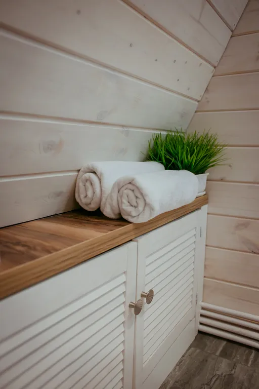 Домик в лесу А-фрейм вилладж